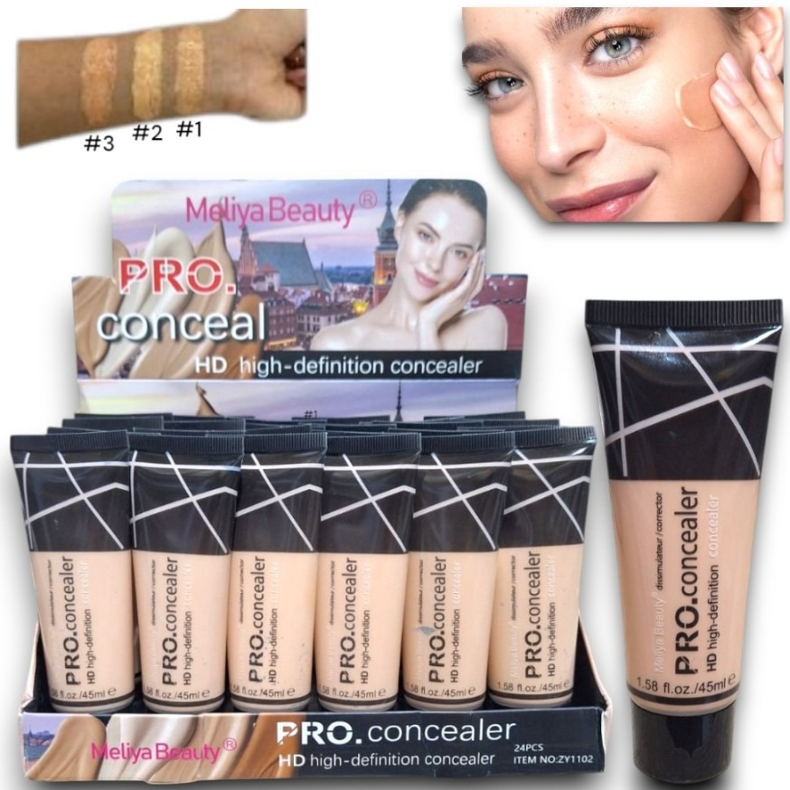Base liquida pro conceal tonos surtidos meliya beauty (ZY1102)