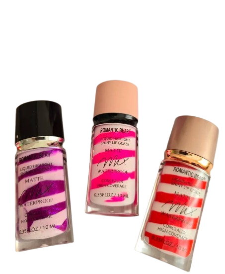 LIP OIL BRILLO ESPIRAL ROMÁNTIC MIX (HF-8036)