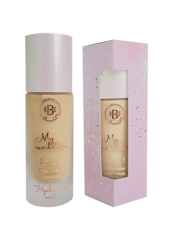 Base my foundation 2 en 1 Bloomshell (BL-F1205)