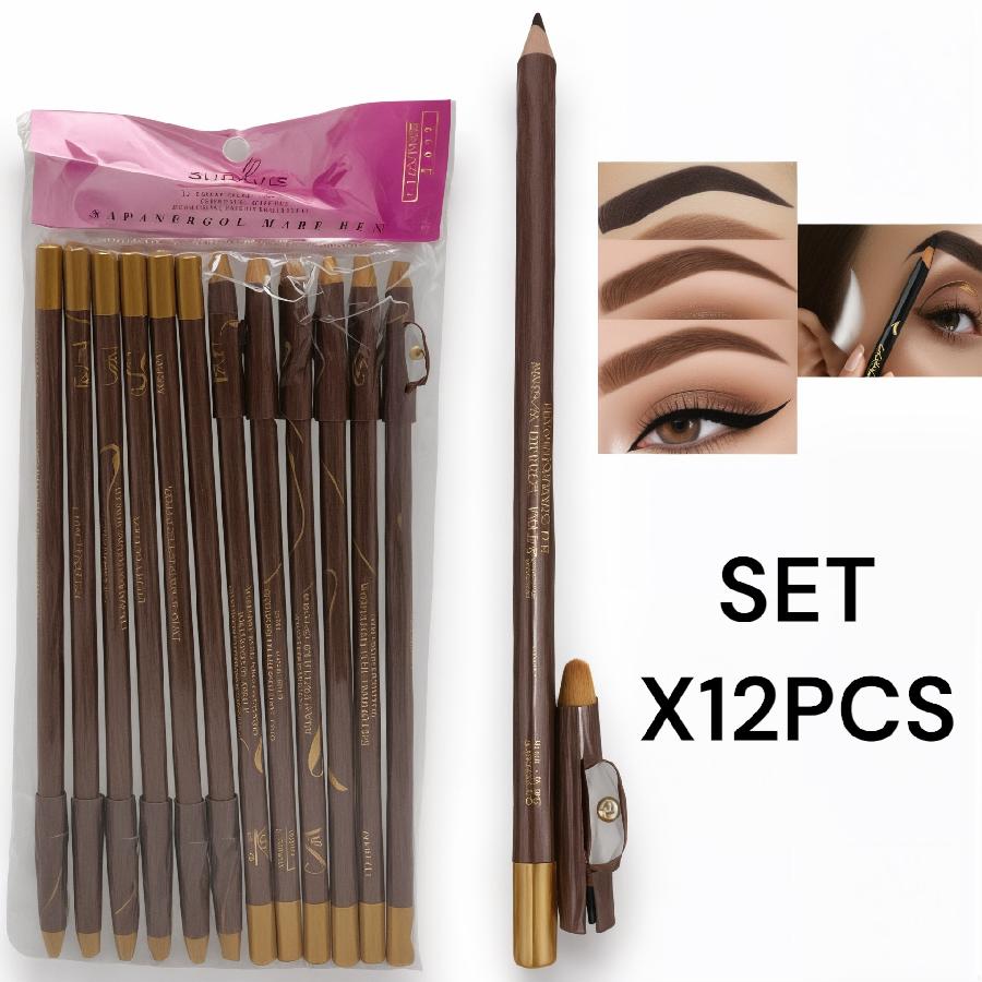 LAPIZ DE CEJAS CAFÉ CLARO MICOLOR (R001)