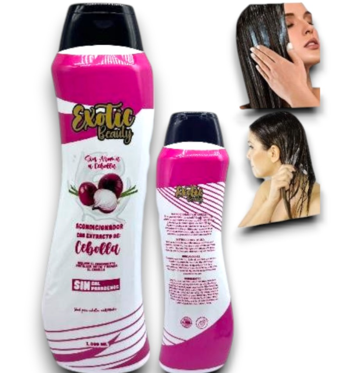 EXOTIC ACONDICIONADOR CAPILAR  CEBOLLA EXOTIC X1000ML (401003)