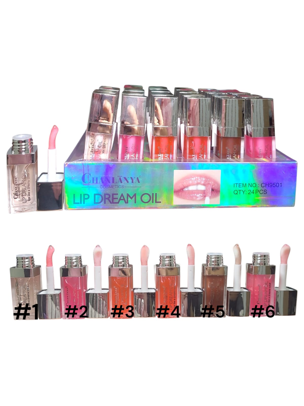 LIP OIL HIDRATANTE CHANLANYA (CH9501)