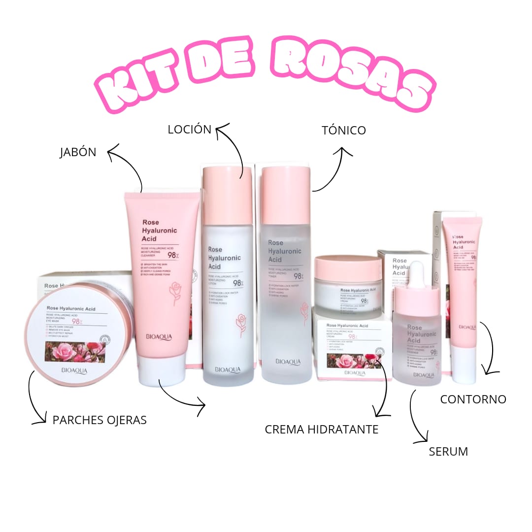 KIT DE ROSAS BIOAQUA