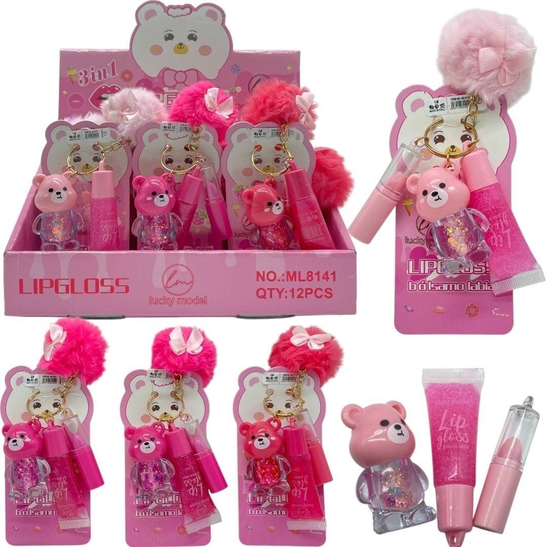LLAVERO X3 BALSAMO LABIAL OSITO ( ML8141 )