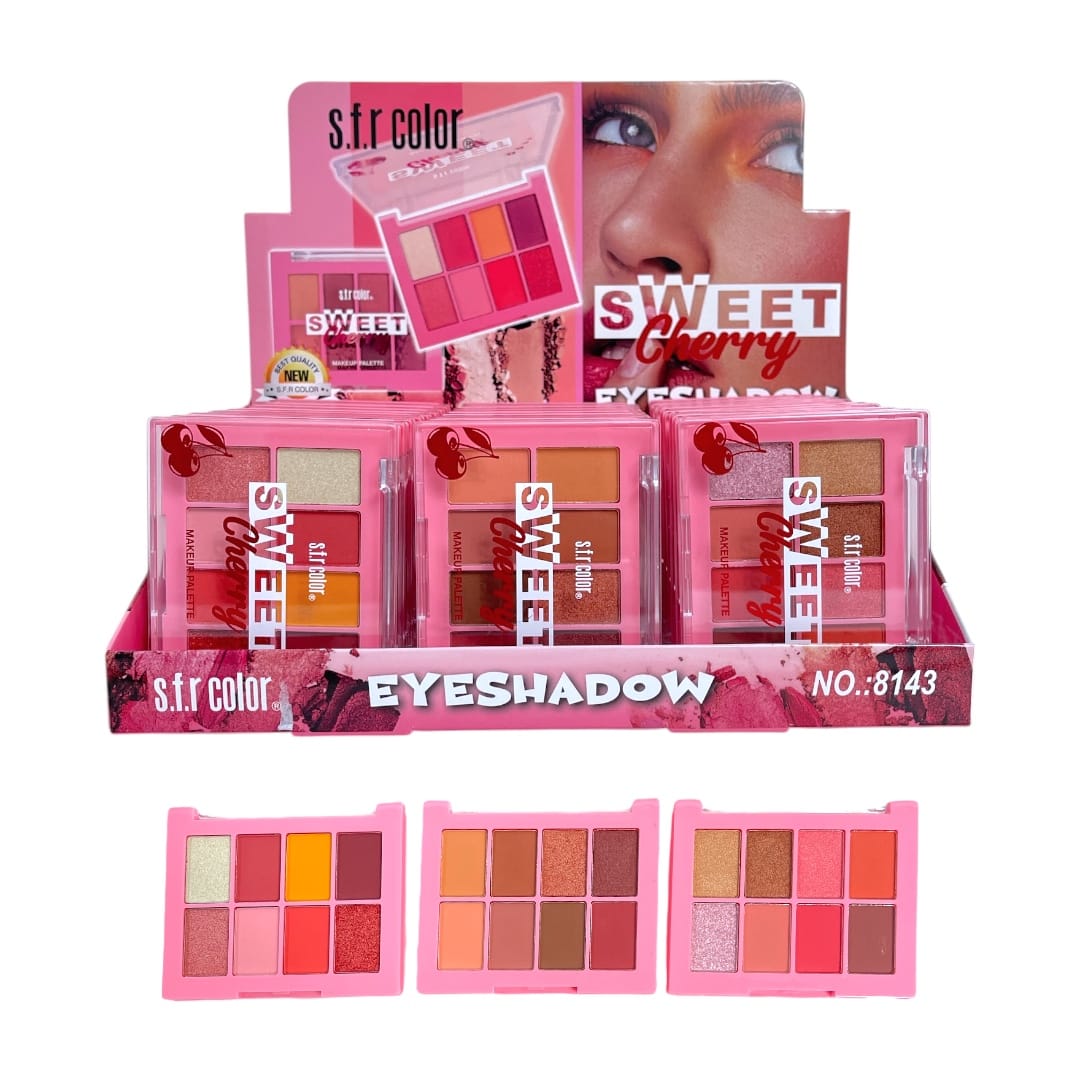 PALETA DE SOMBRAS S.F.R COLOR (8143)