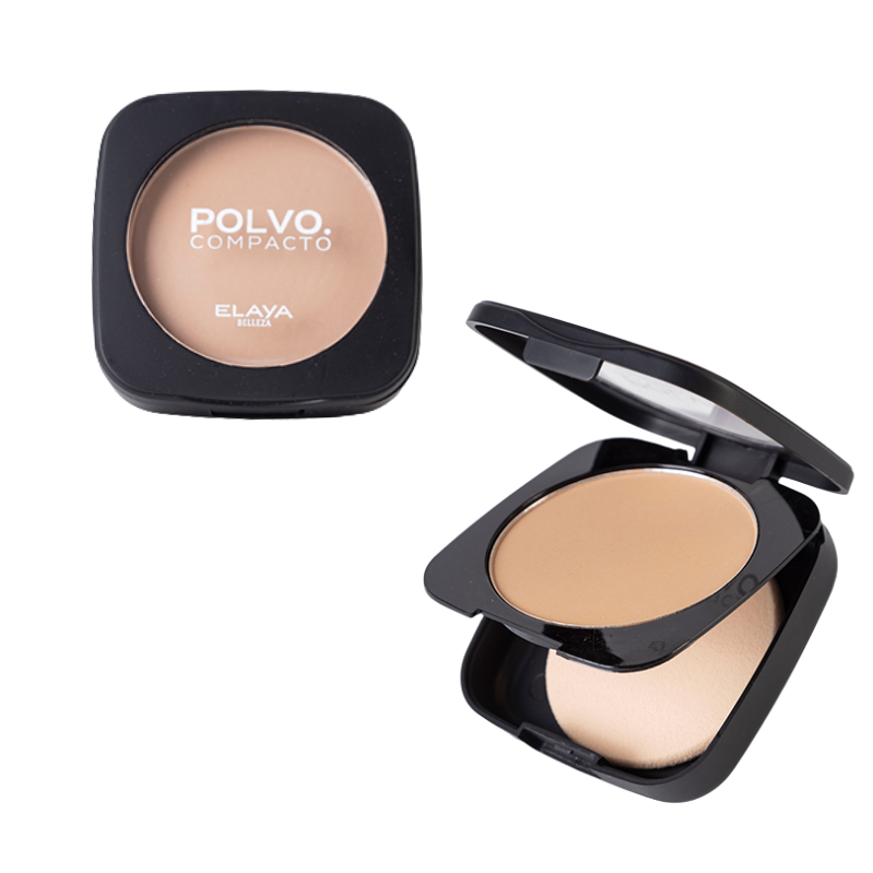 POLVO COMPACTO ELAYA CON ESPEJO (E034)