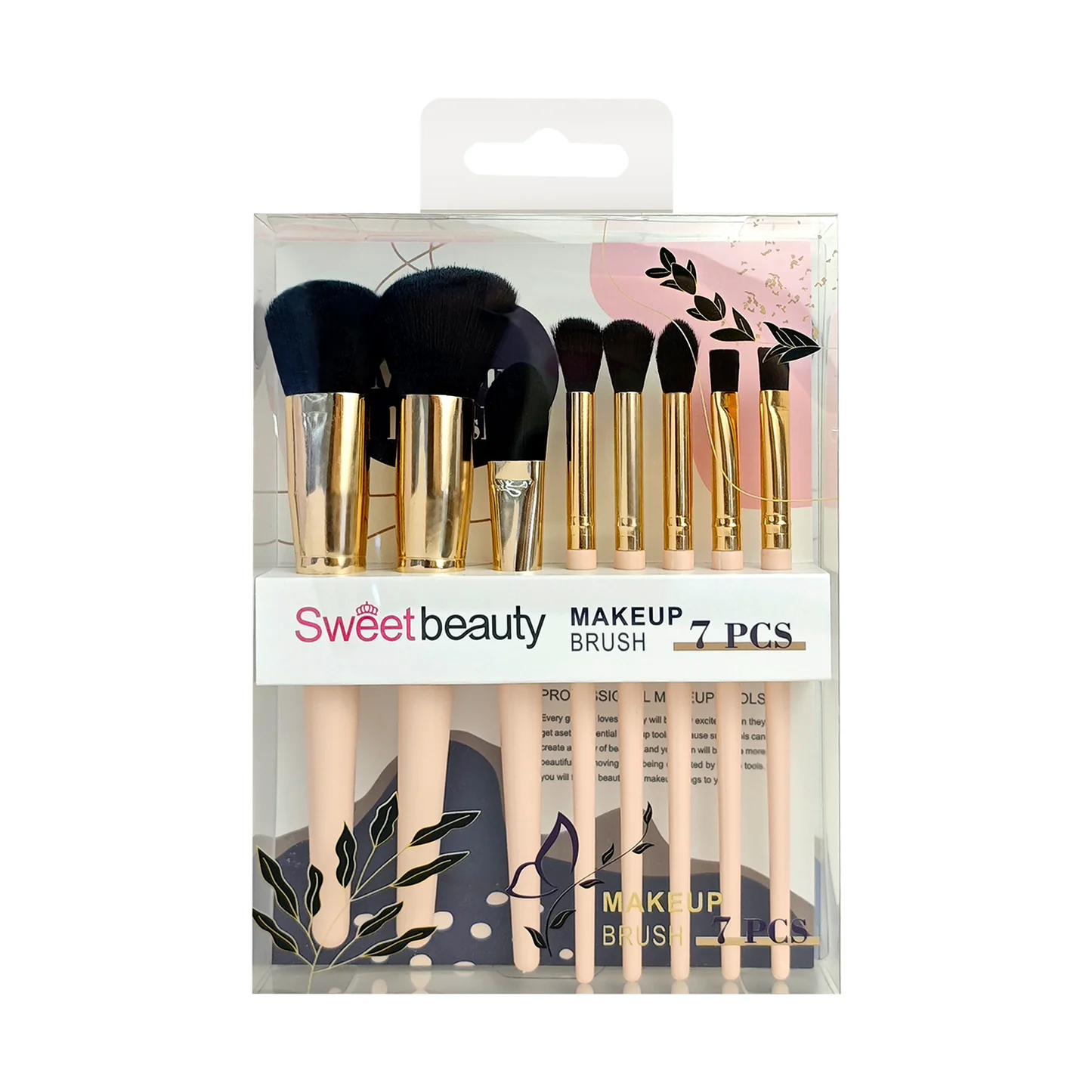 SET DE BROCHAS X8 SWEET BEAUTY (SZ-4342)