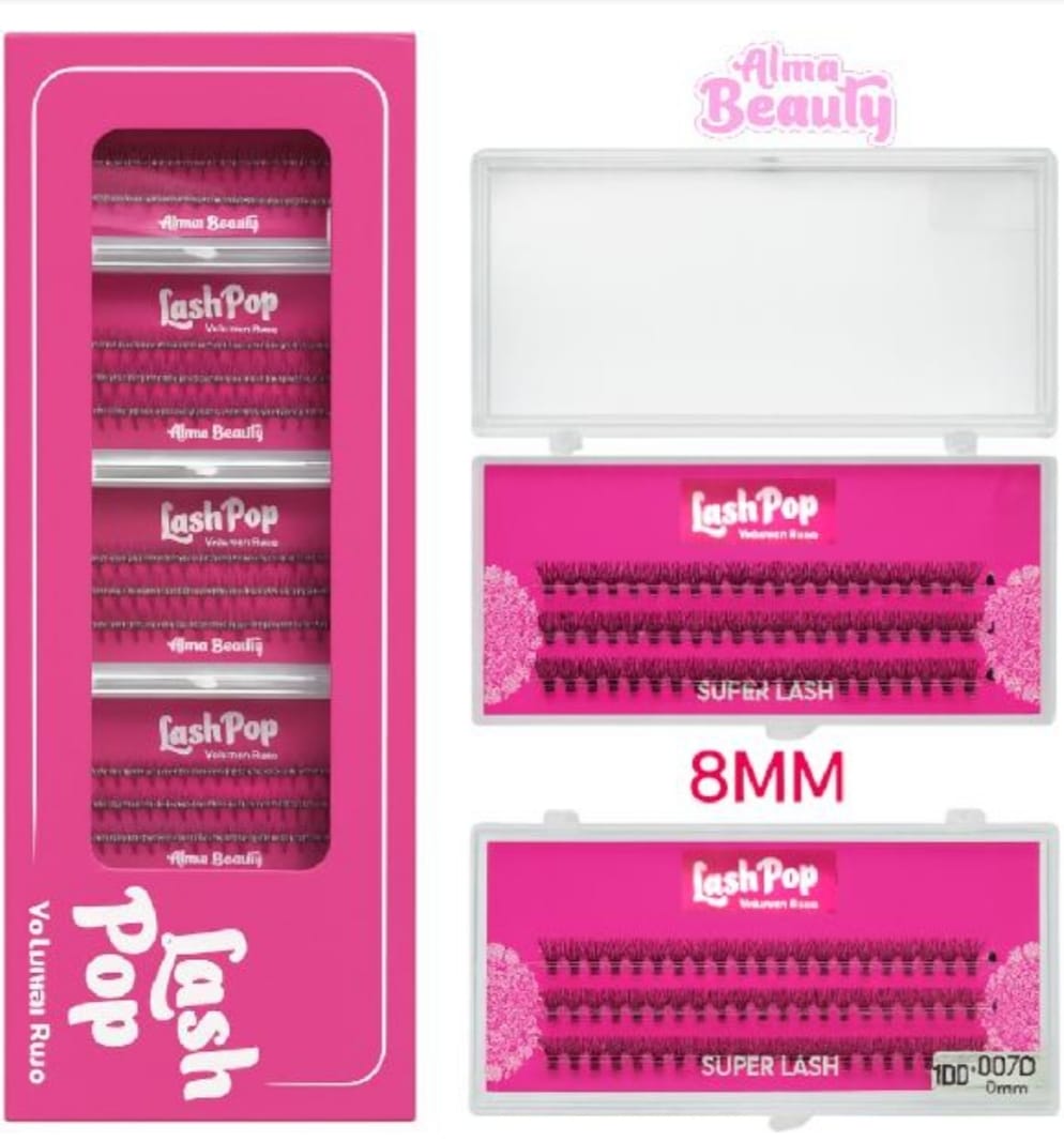 ALMA BEAUTY PESTAÑAS PUNTO A PUNTO VOLUMEN RUSO (REF ABA-023)