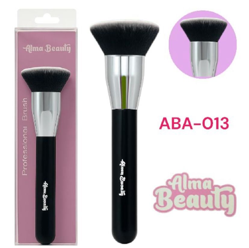ALMA BEUATY BROCHA PROFESIONAL KABUKI PLANA PARA BASE (ABA-013)