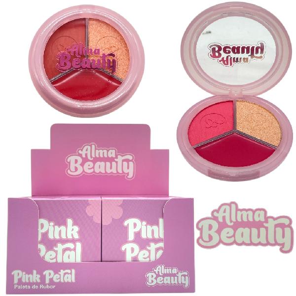 ALMA BEAUTY TRIO DE RUBRES+ILUMINADOR (ABM-024)