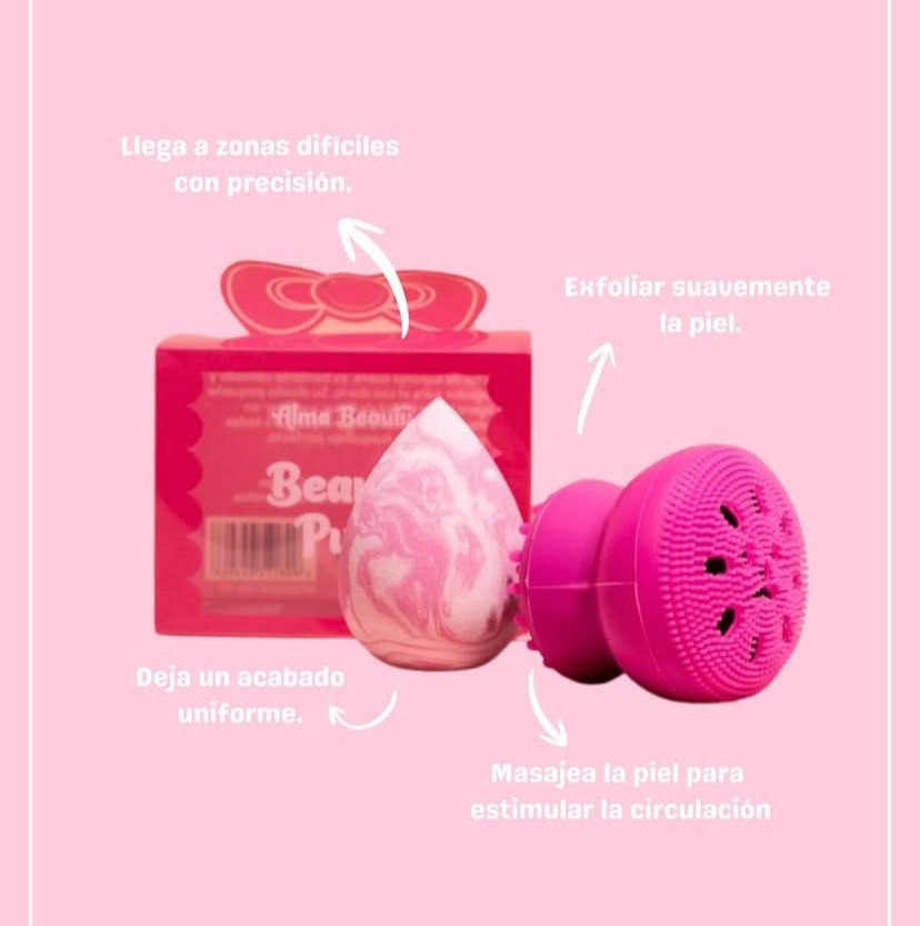 ALMA BEAUTY KIT DE PULÓ FACIAL + BEAUTY BLENDER (ABA-051)