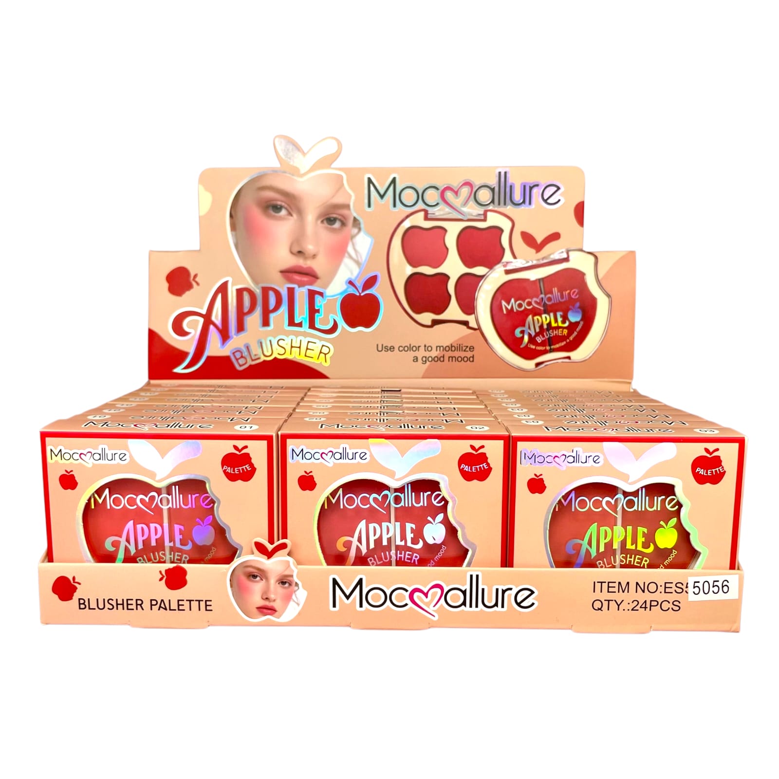 PALETA DE RUBORES MANZANA MOCMALLURE (ES5055)