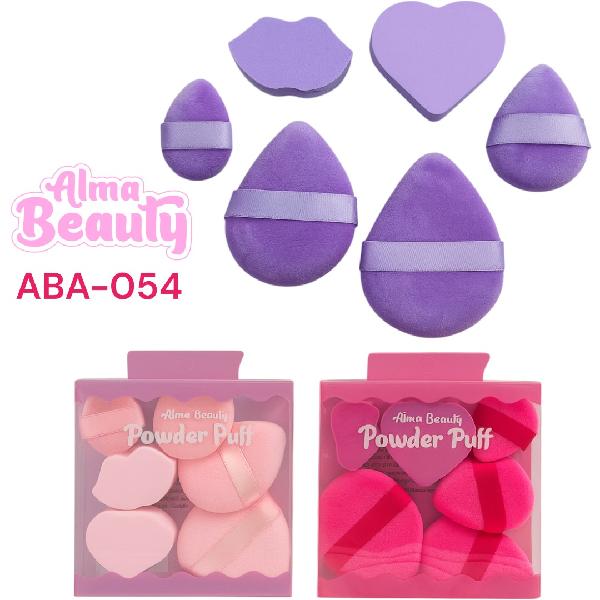 KIT X6 APLICADORES GOTA (2 BORLAS+2 BEYOTAS FIGURAS+2 MINI BORLAS) ALMA BEAUTY ABA-054