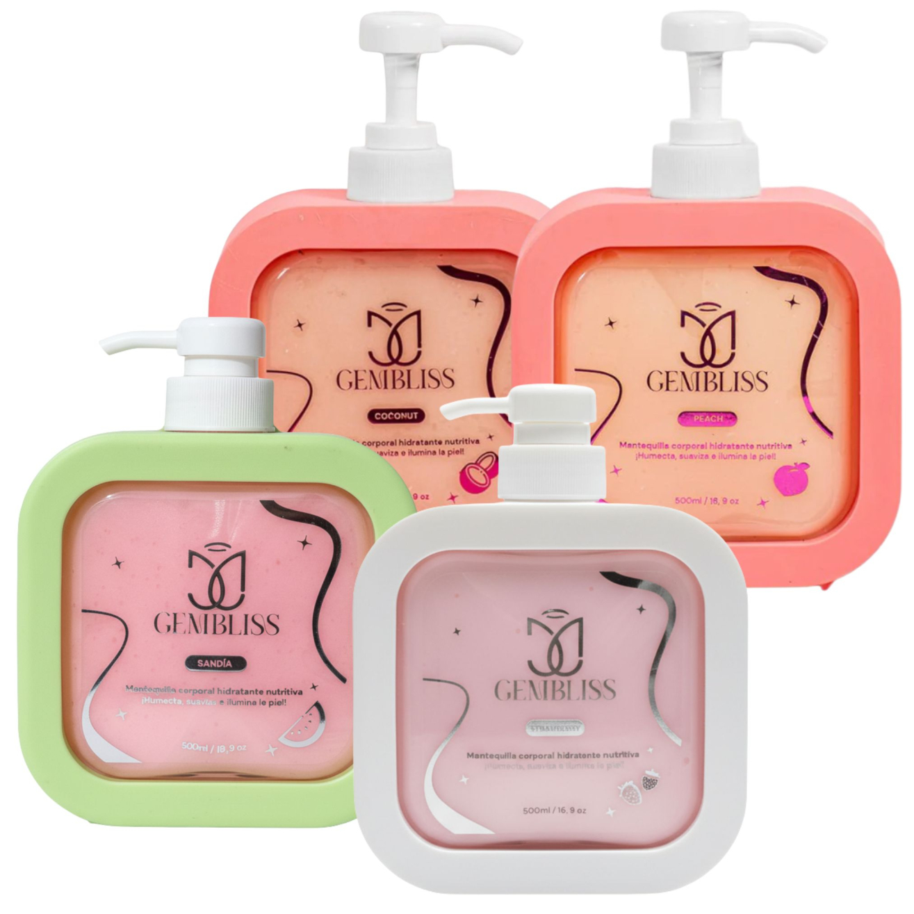 GEMBLISS MANTEQUILLA CORPORAL HIDRATANTE 500ML 