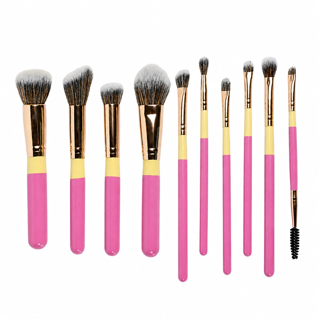 KIT DE BROCHAS MONTOC X10 FLUFFY (LP673-LP74)