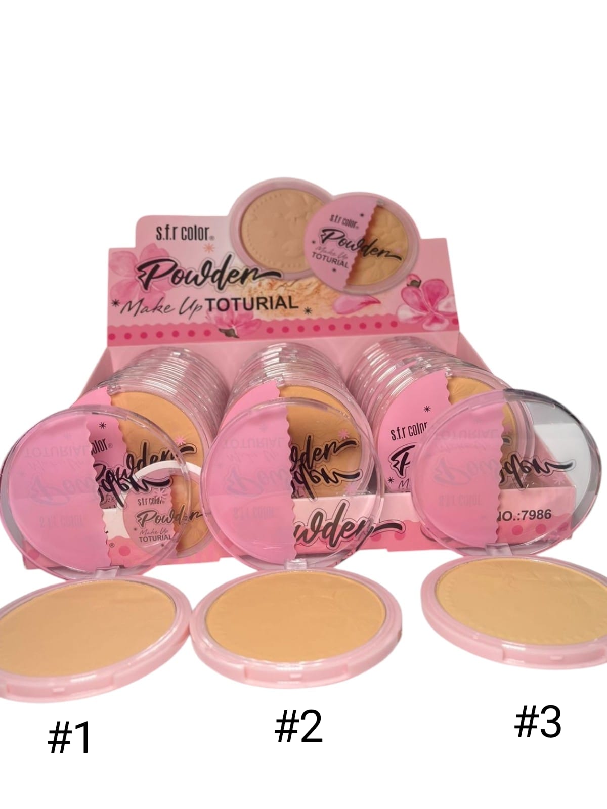 SFR COLOR POLVO COMPACTO  7986