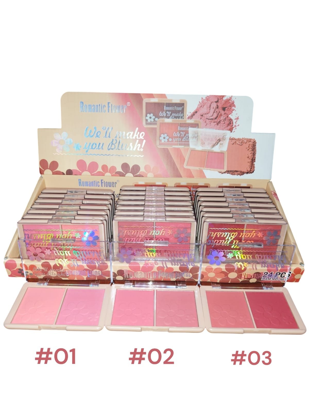 RUBOR DUO ROMANTIC FLOWER (8047)